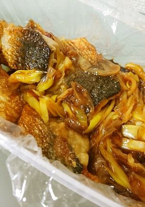 作り置き☆豆板醤入り鯖のピリ辛蒲焼き-レシピのメイン写真