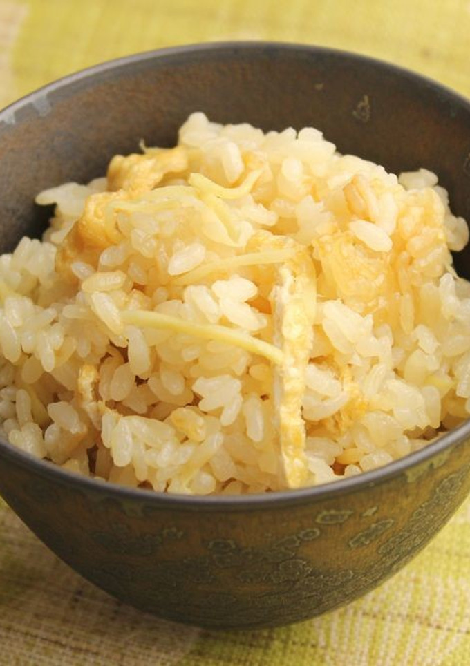 生姜と油揚げの炊き込みご飯-レシピのメイン写真