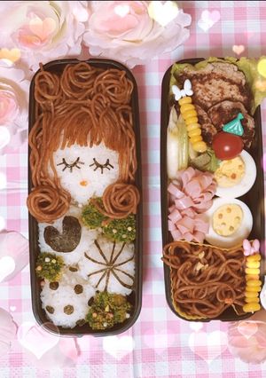 眠り姫弁当 デコ弁-レシピのメイン写真
