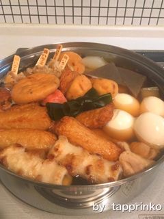 簡単 我が家の鶏もも肉の出汁で絶品おでん-レシピのメイン写真