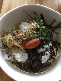お茶漬け-レシピのメイン写真