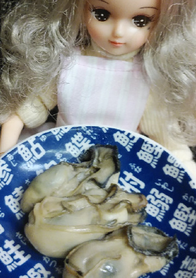 リカちゃん♡牡蠣の酒炒り煮蒸し(塩で♡)-レシピのメイン写真