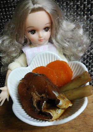 リカちゃん♡棒ダラとごぼうと人参煮-レシピのメイン写真