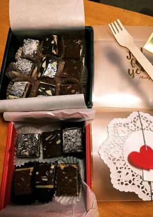 紅茶のホワイト生とビター生の二層チョコ-レシピのメイン写真