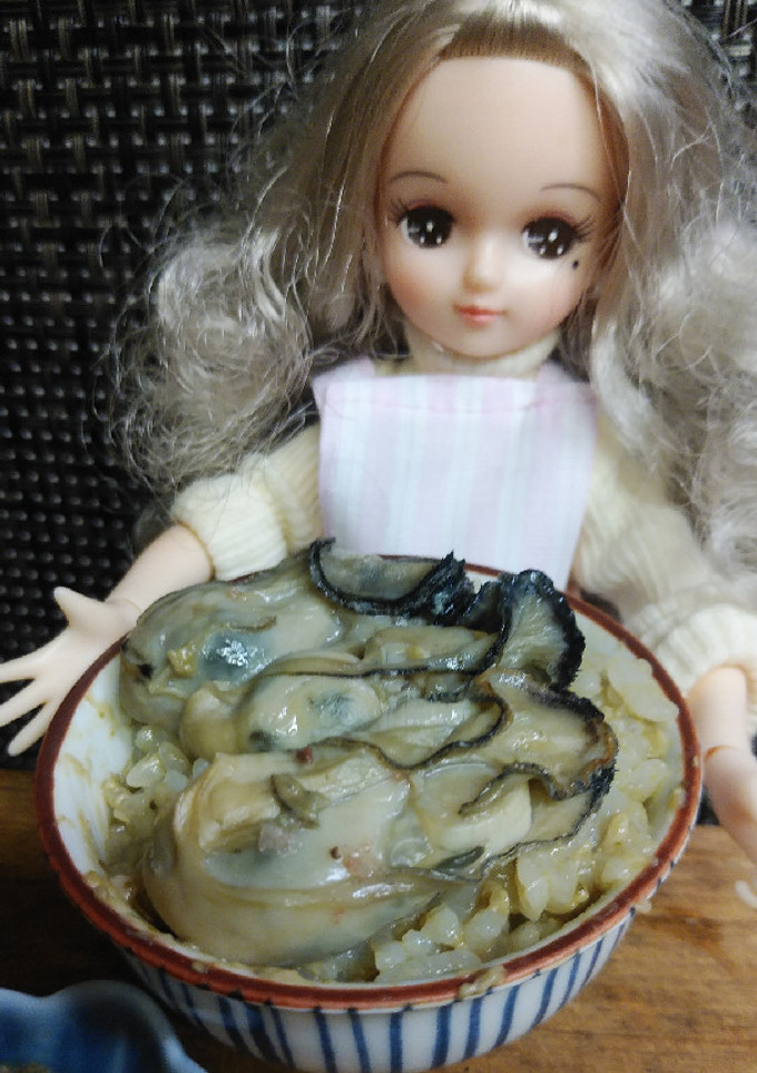 リカちゃん♡牡蠣味噌牡蠣酒炒り煮蒸し丼-レシピのメイン写真
