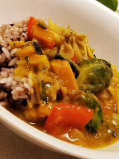 薬膳かぼちゃ野菜カレー-レシピのメイン写真