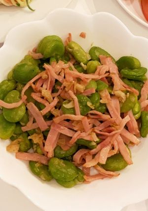 そら豆のペペロンチーノ-レシピのメイン写真