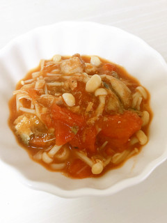 鯖の水煮缶のトマト煮込み-レシピのメイン写真