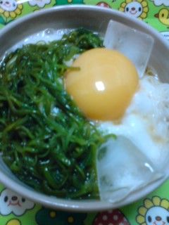 ☆つるっとろっなそうめん☆-レシピのメイン写真