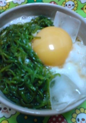 ☆つるっとろっなそうめん☆-レシピのメイン写真