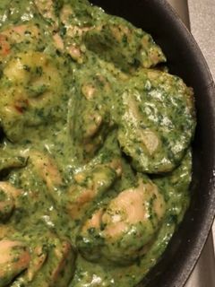 ほうれん草とチキンのクリーム煮-レシピのメイン写真