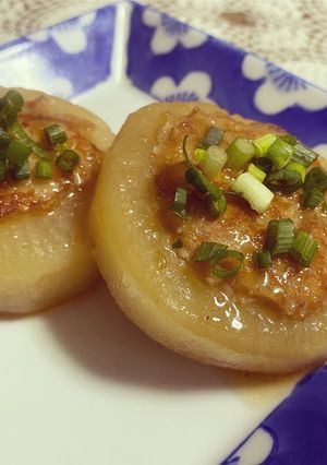 簡単！美味しい！鶏つくね大根煮！-レシピのメイン写真
