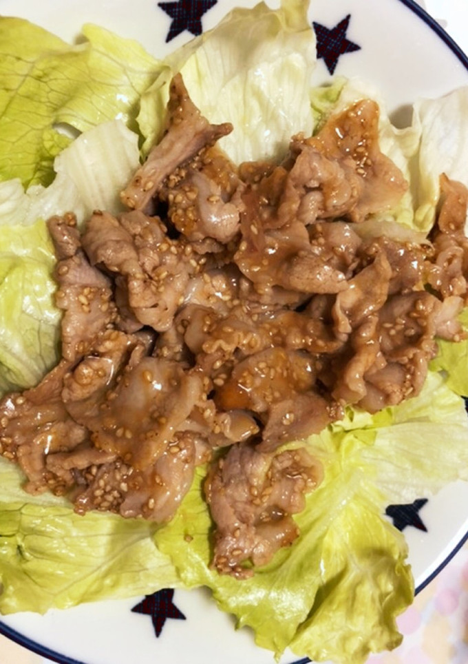 作り置きにも♪豚バラのごま生姜だれ焼き-レシピのメイン写真