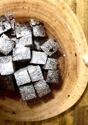レンジで簡単チョコブラウニーケーキ-レシピのメイン写真