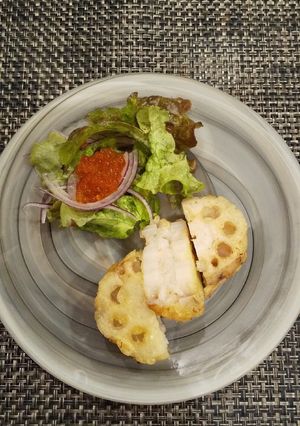 エビ&レンコンのはさみ揚げ-レシピのメイン写真