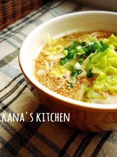 ごまたっぷり♪♪お味噌汁♪♪-レシピのメイン写真