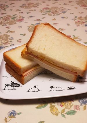 ジタンさんのハムチーズサンド(フランス)-レシピのメイン写真