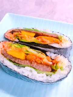 簡単♪焼肉のおにぎらず-レシピのメイン写真