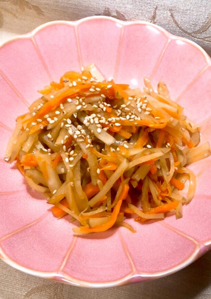 豊富な栄養素♪菊芋と人参のきんぴら-レシピのメイン写真