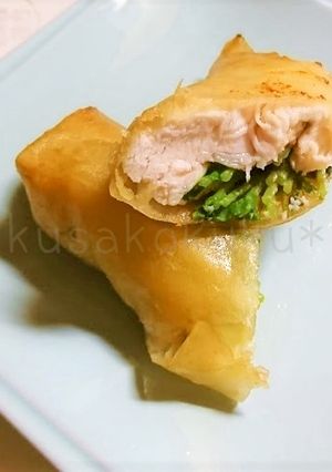鶏ささみ春巻き-レシピのメイン写真