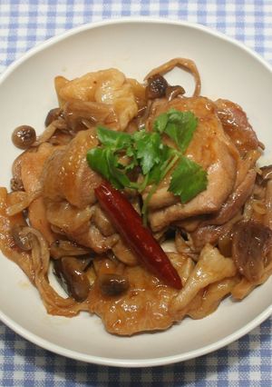 NHK切干し大根と鶏のオイスターソース煮-レシピのメイン写真
