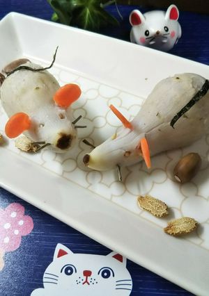 【衣被ぎ】が…突然【里芋のねずみ】に♪-レシピのメイン写真