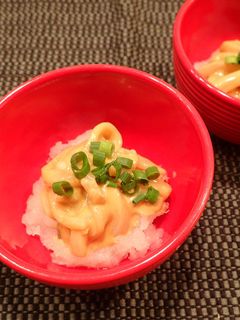 イカ塩辛の大根おろしのせ-レシピのメイン写真
