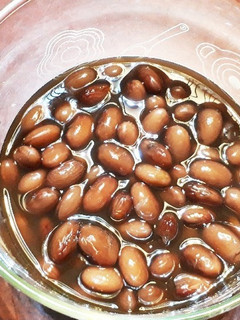 電子レンジ圧力鍋で金時豆の甘煮-レシピのメイン写真
