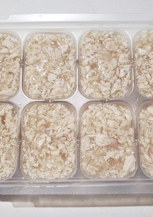 ささみの冷凍保存☆離乳食中期~-レシピのメイン写真