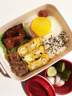 旦那さんのお弁当235-レシピのメイン写真