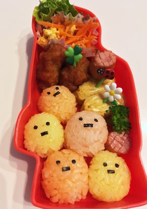 超簡単！！すみっこぐらし キャラ弁-レシピのメイン写真
