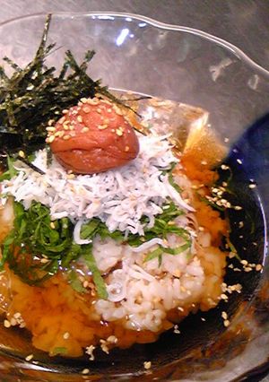 さっぱり！冷しじゃこ飯ウーロン茶漬け-レシピのメイン写真