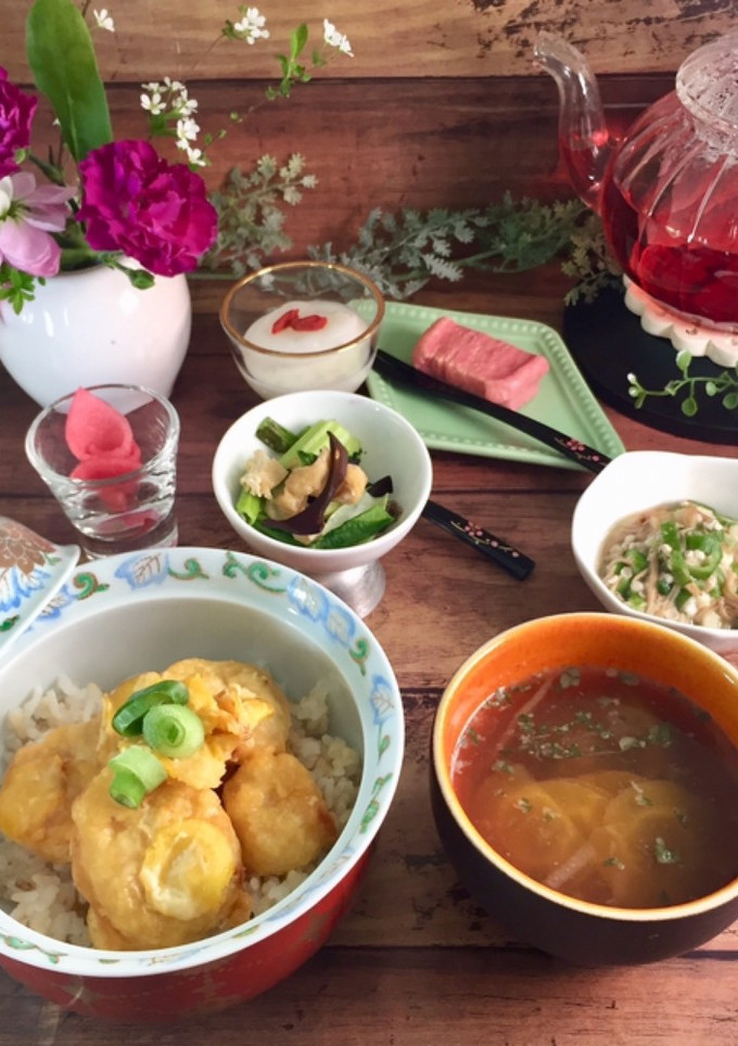 1月20日 エビマヨ丼 545kcal-レシピのメイン写真