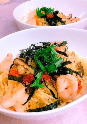 海老の和風パスタ-レシピのメイン写真