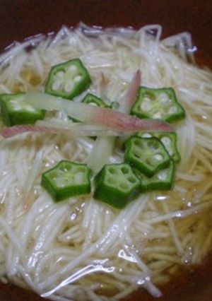 山芋の素麺風-レシピのメイン写真