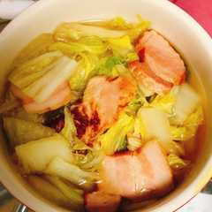 白菜ベーコン-レシピのメイン写真