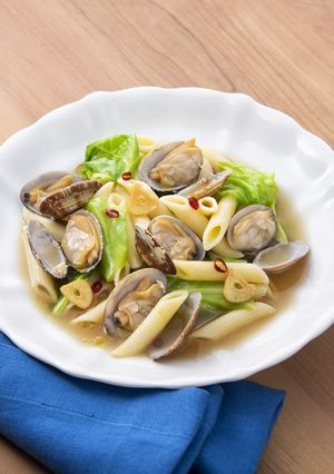 旬のあさりの旨みが広がる！ボンゴレパスタ-レシピのメイン写真