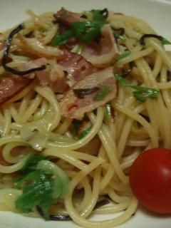 ◆超簡単!塩昆布と長ネギのパスタ◆-レシピのメイン写真