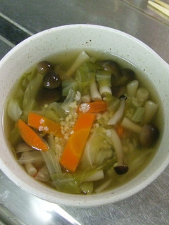 雑穀入り和風野菜スープ-レシピのメイン写真