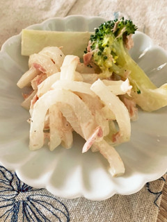 皮まで食べれる大根のツナマヨ和え-レシピのメイン写真