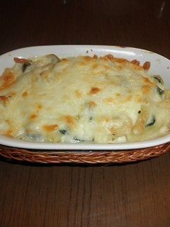 エビとほうれん草のグラタン-レシピのメイン写真