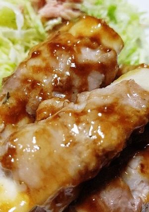 ☆長芋の豚肉巻き☆　オイスターソース-レシピのメイン写真