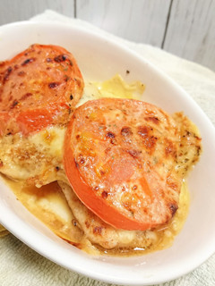 グラタン風!トマトチキンチーズ♡-レシピのメイン写真
