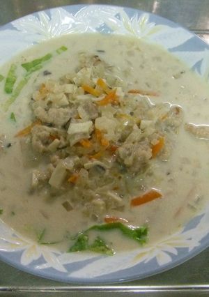 牛乳のおかずスープ-レシピのメイン写真