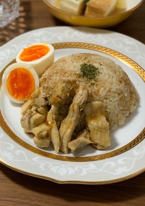 炊飯器で簡単カオマンガイ-レシピのメイン写真