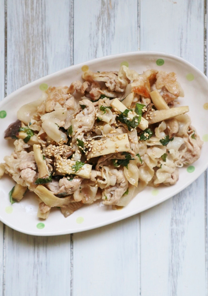 簡単！お弁当にも◎豚肉と大葉の中華炒め-レシピのメイン写真