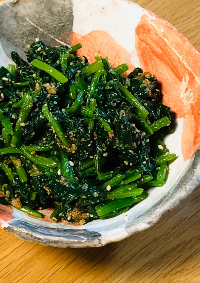 ほうれん草の胡麻あえ-レシピのメイン写真