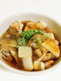 日々薬膳★長芋と魚介の出汁醤油あんかけ-レシピのメイン写真