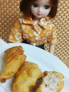リカちゃん♡沖縄天ぷら(うちなー天ぷら)-レシピのメイン写真