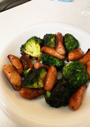 ブロッコリーとウィンナーのカレー蒸し-レシピのメイン写真